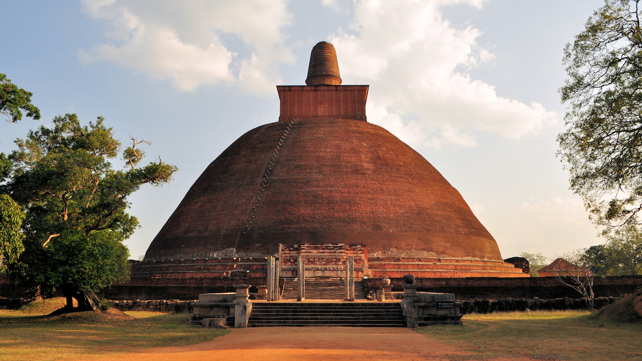 Jetavaranama dagoba stupa, Anuradhapura, Sri Lanka
