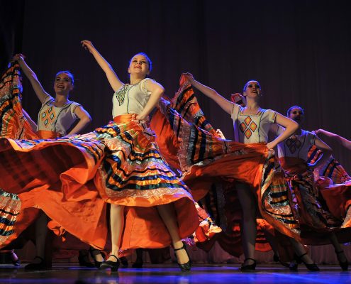 flamenco night traditional spania