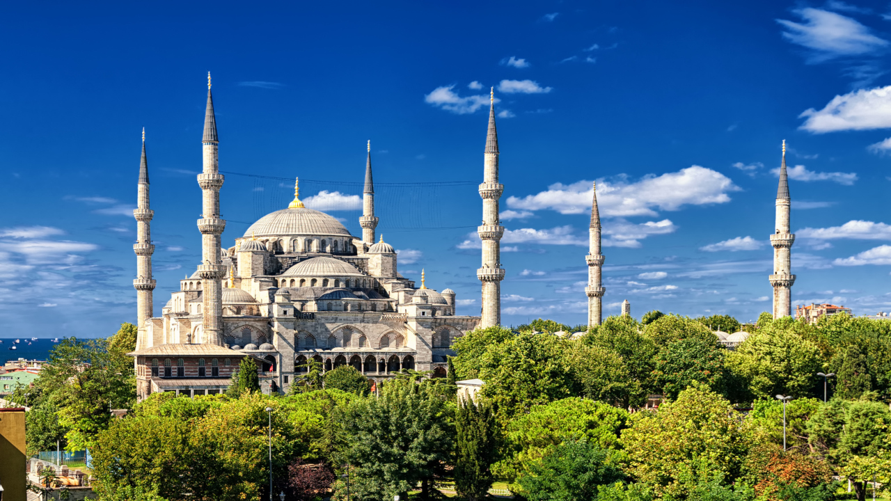 Moschee în Turcia Istanbul Paște 2021