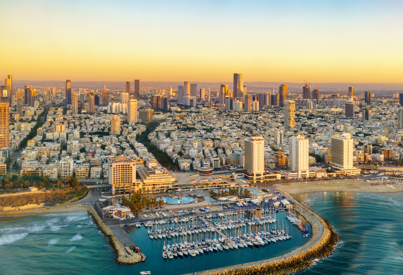 Tel Aviv sunset