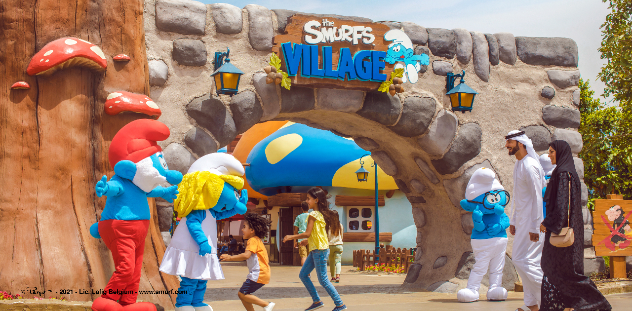 Dubai Smurfs Village